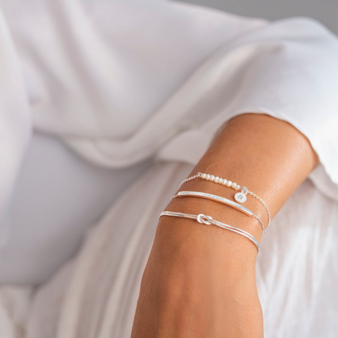 How to Layer Bracelets