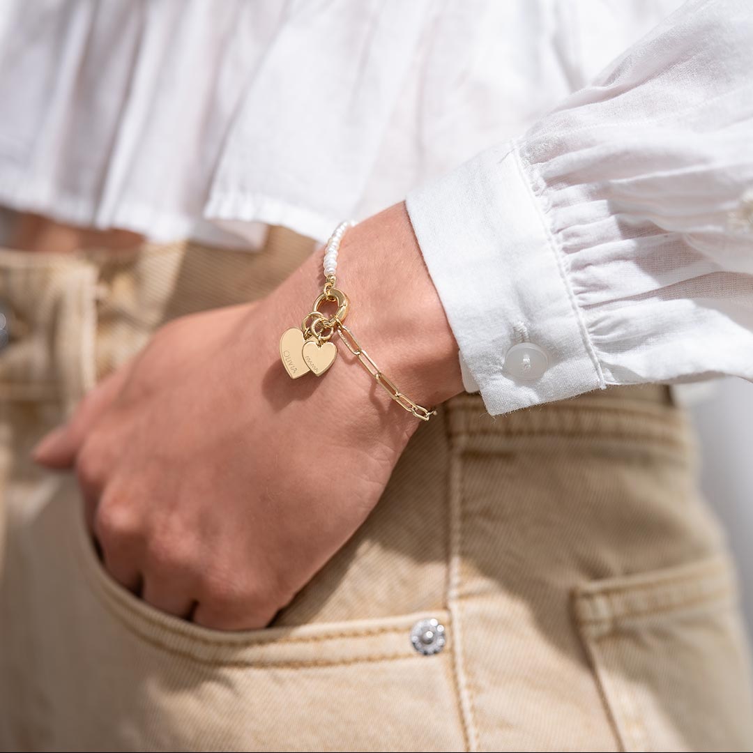 How to Personalise a Heart Bracelet