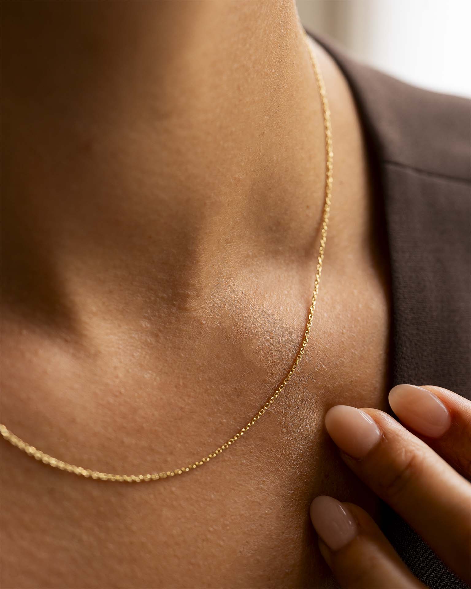 Add a Gold Trace Necklace Chain