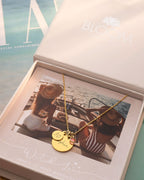 Silver Personalised Birthday Disc Name Necklace