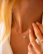 Silver Wave Necklace