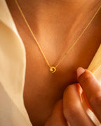 Gold Wave Necklace