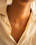 Gold Wave Necklace