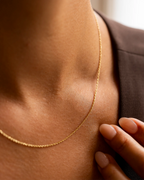 Add a Gold Trace Necklace Chain