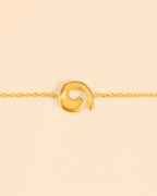 Gold Wave Bracelet