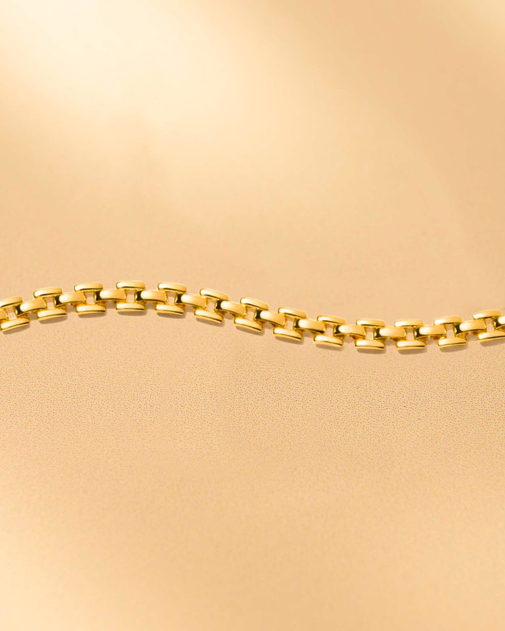 Gold Statement Panther Chain Bracelet