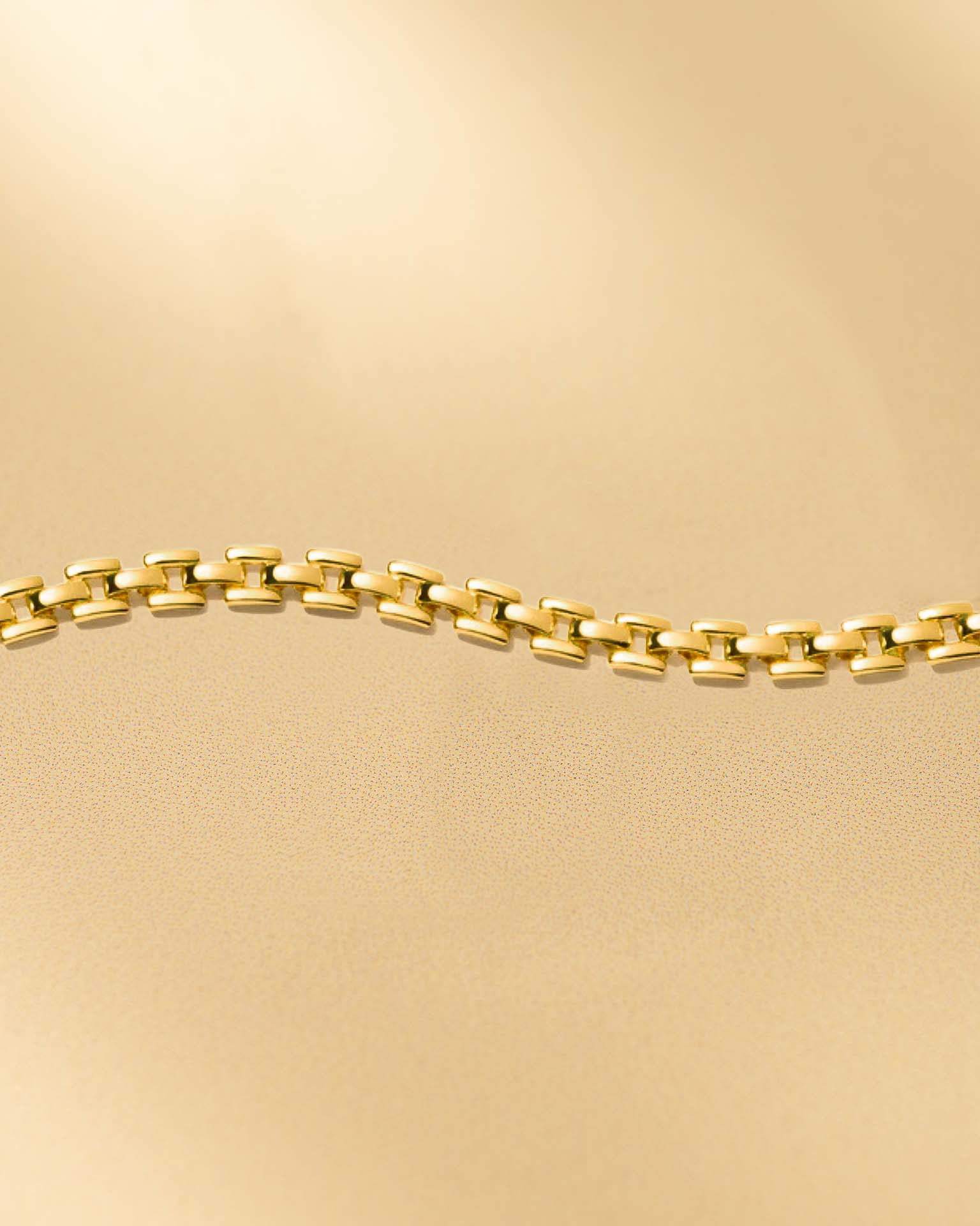 Gold Statement Panther Chain Bracelet