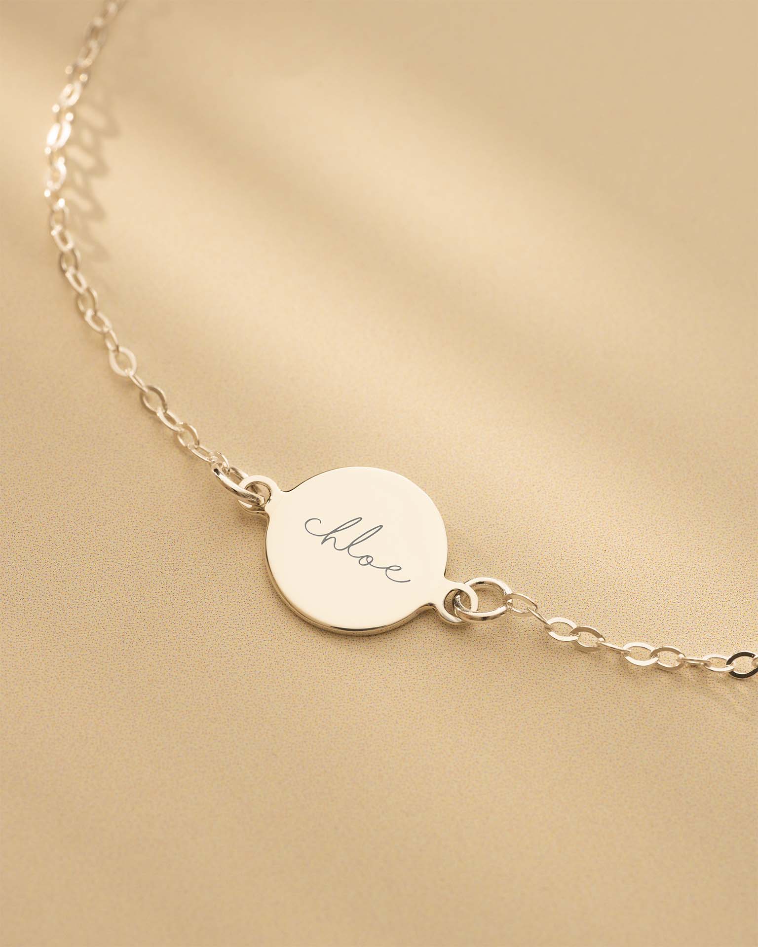 Silver Esme Name Personalised Bracelet