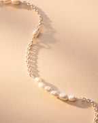 Silver Anja Split Personalised Pearl Bracelet