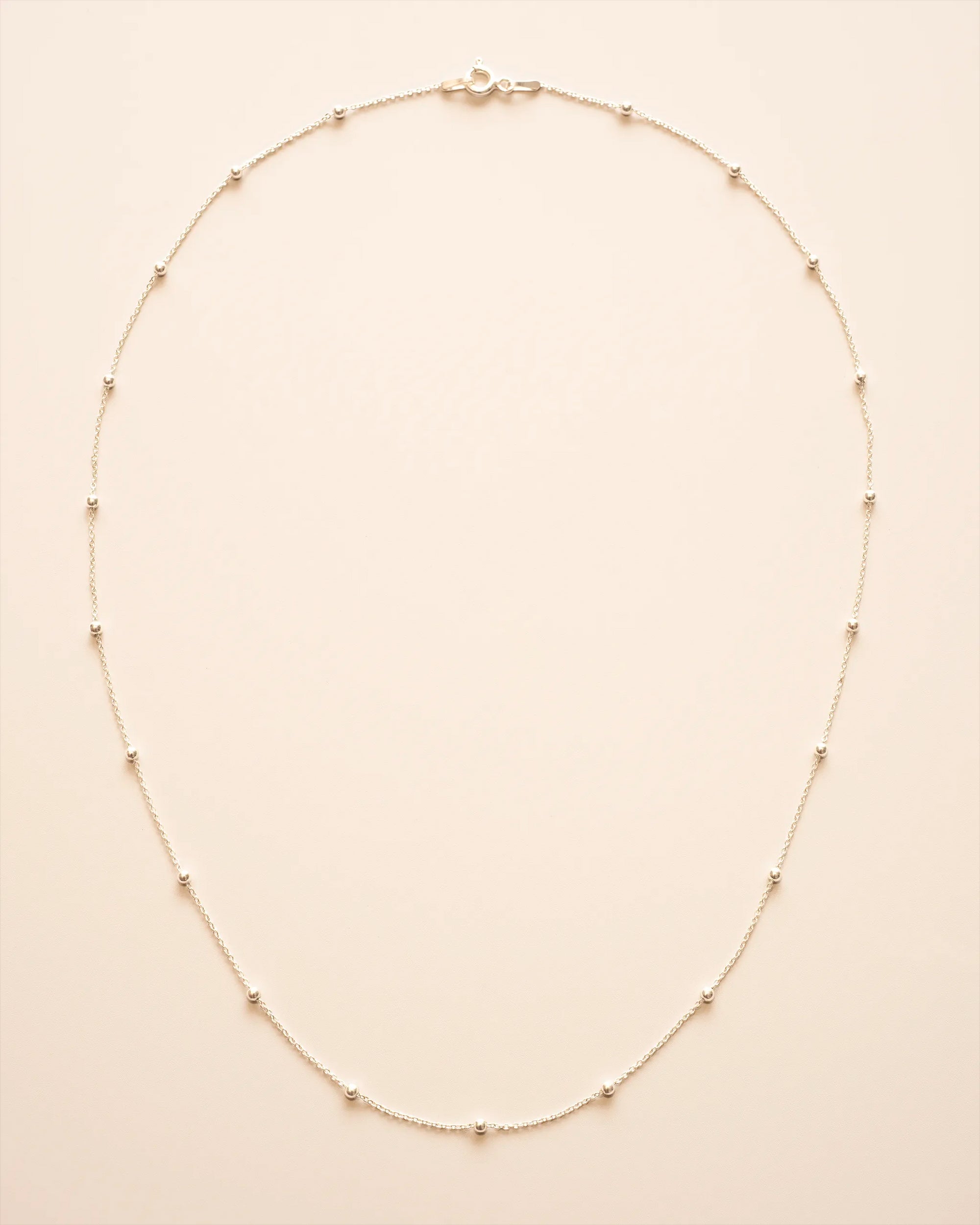 Silver Satellite Necklace Chain