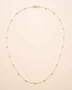 Silver Satellite Necklace Chain