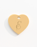 Add a Gold 12mm Heart Charm