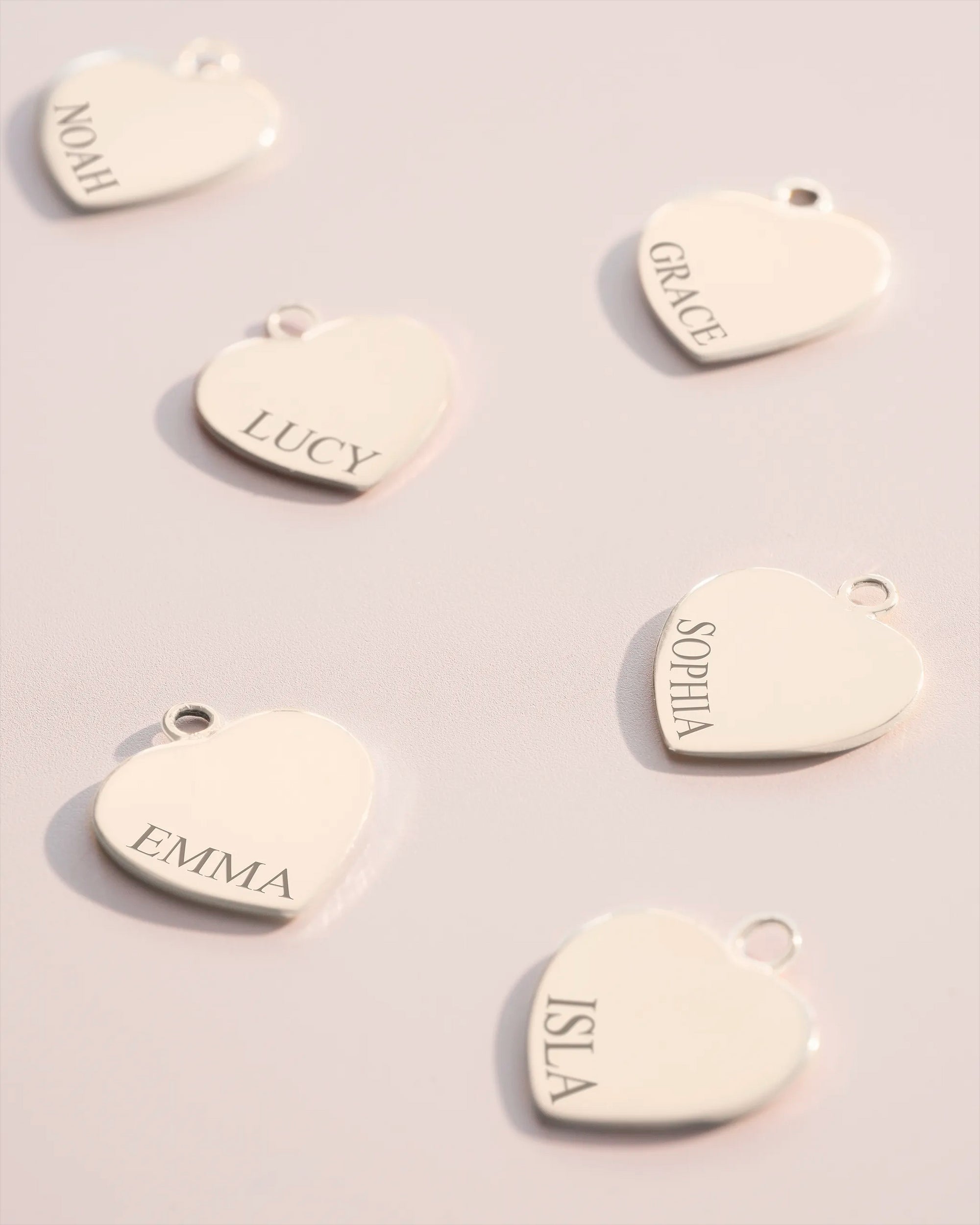 Add a Silver 10mm Heart Charm