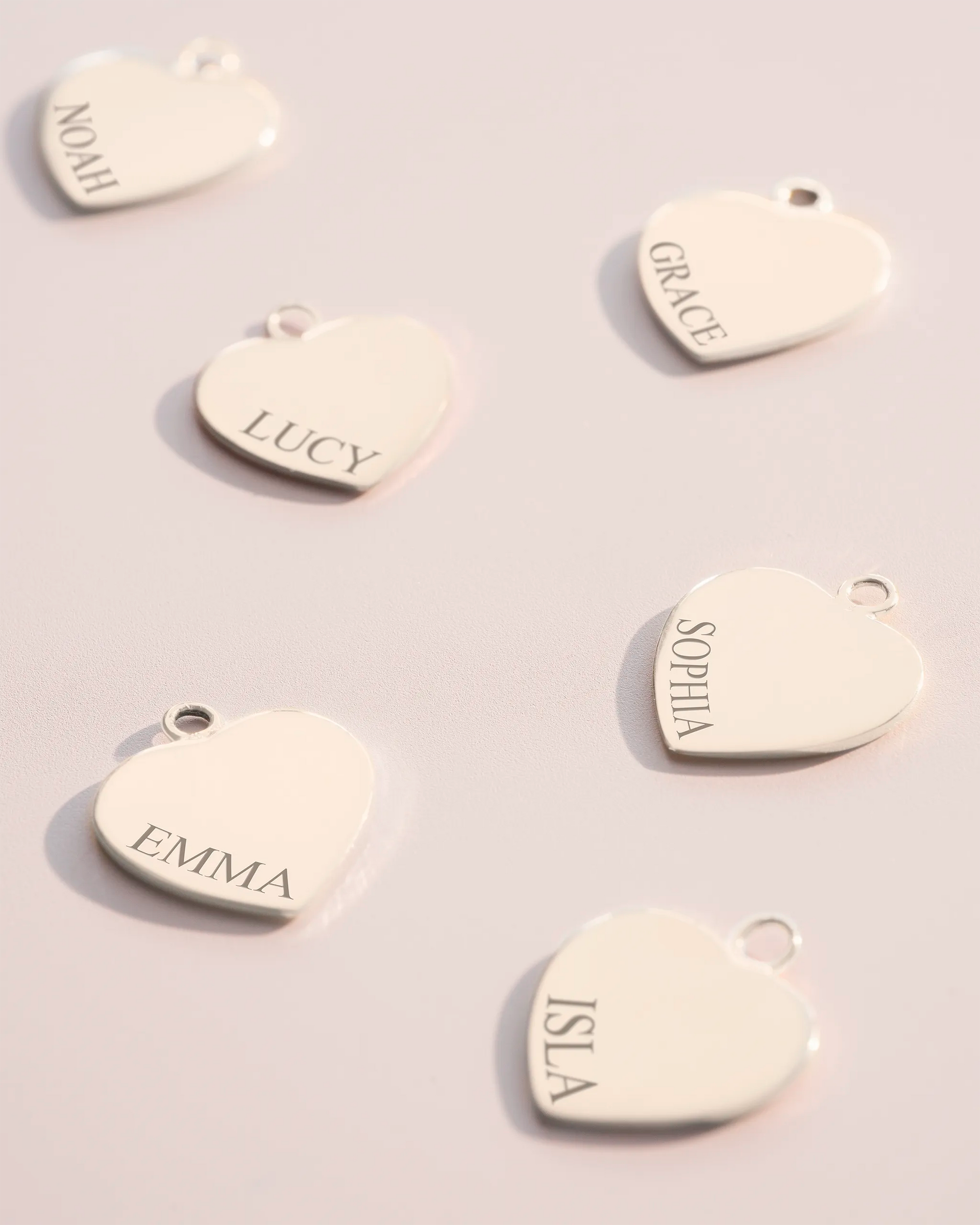 Add a Silver 10mm Heart Charm