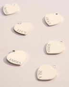 Add a Silver 10mm Heart Charm