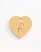 Add a Gold 12mm Heart Charm