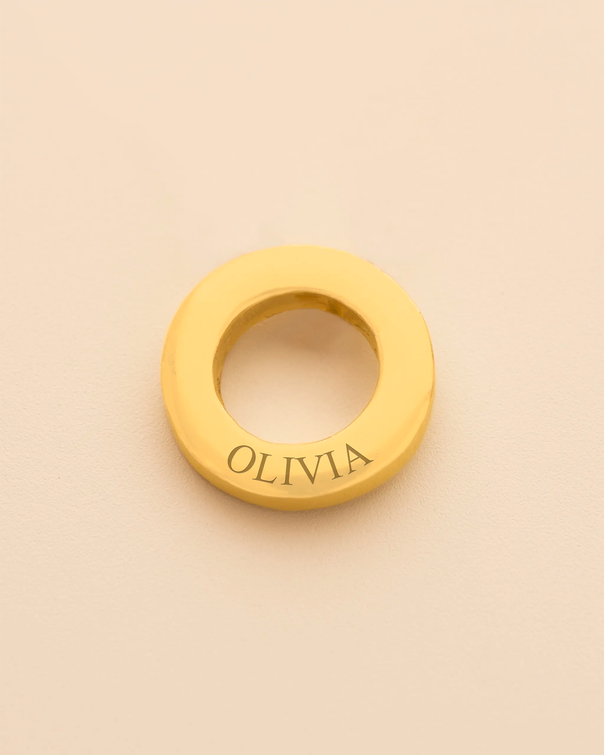 Add A Gold Mini Eternal Ring Charm