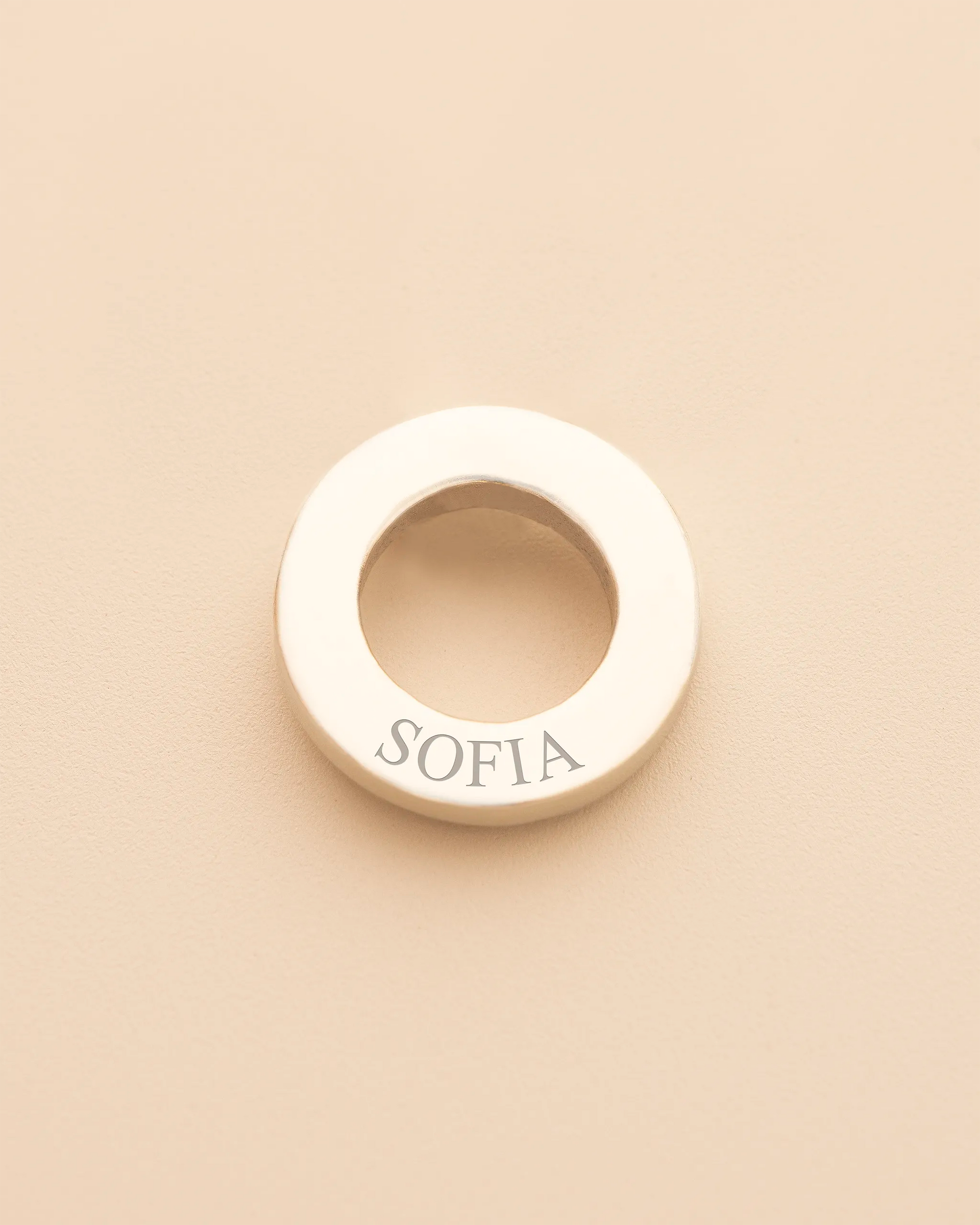 Add A Silver Mini Eternal Ring Charm