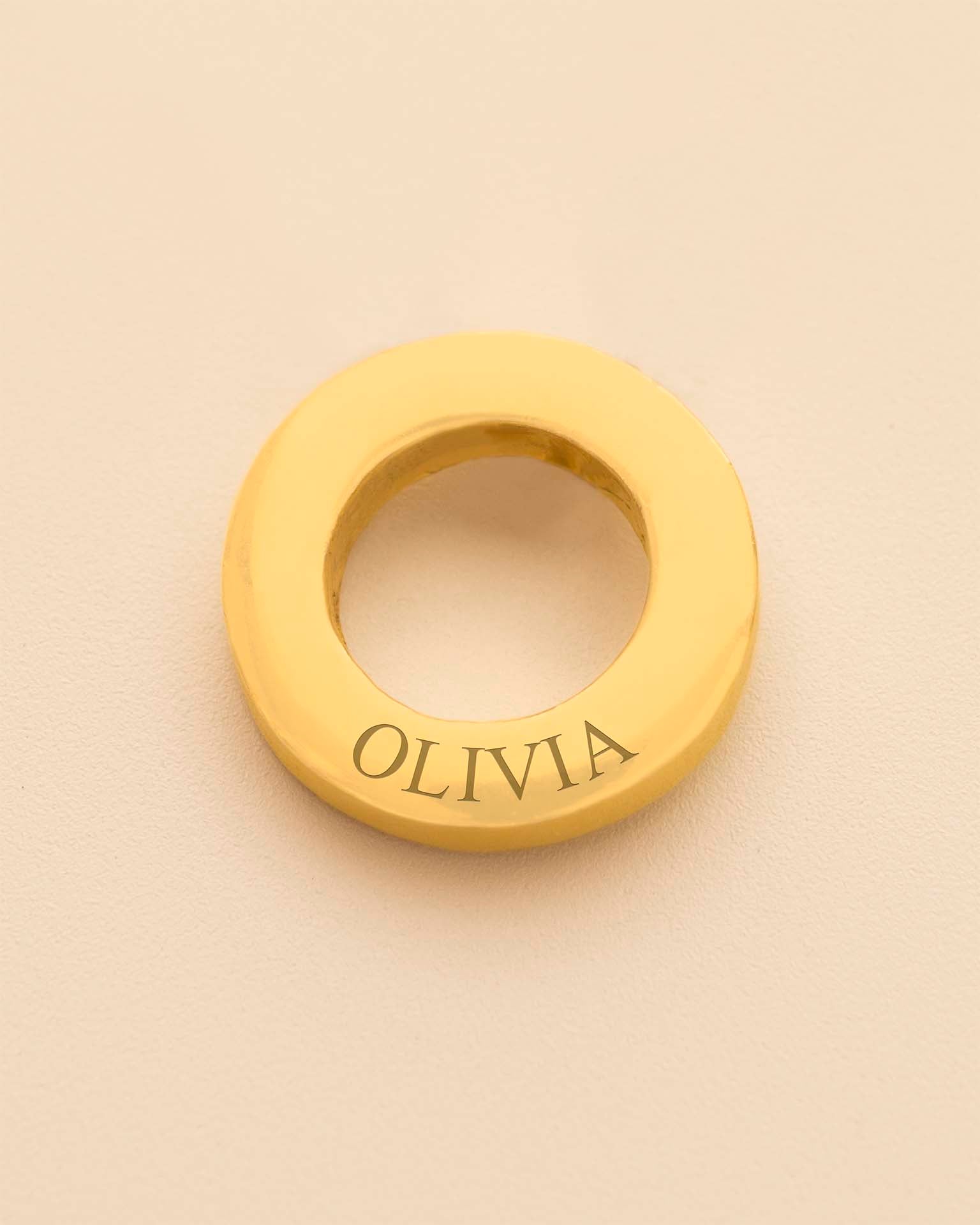 Add A Gold Mini Eternal Ring Charm