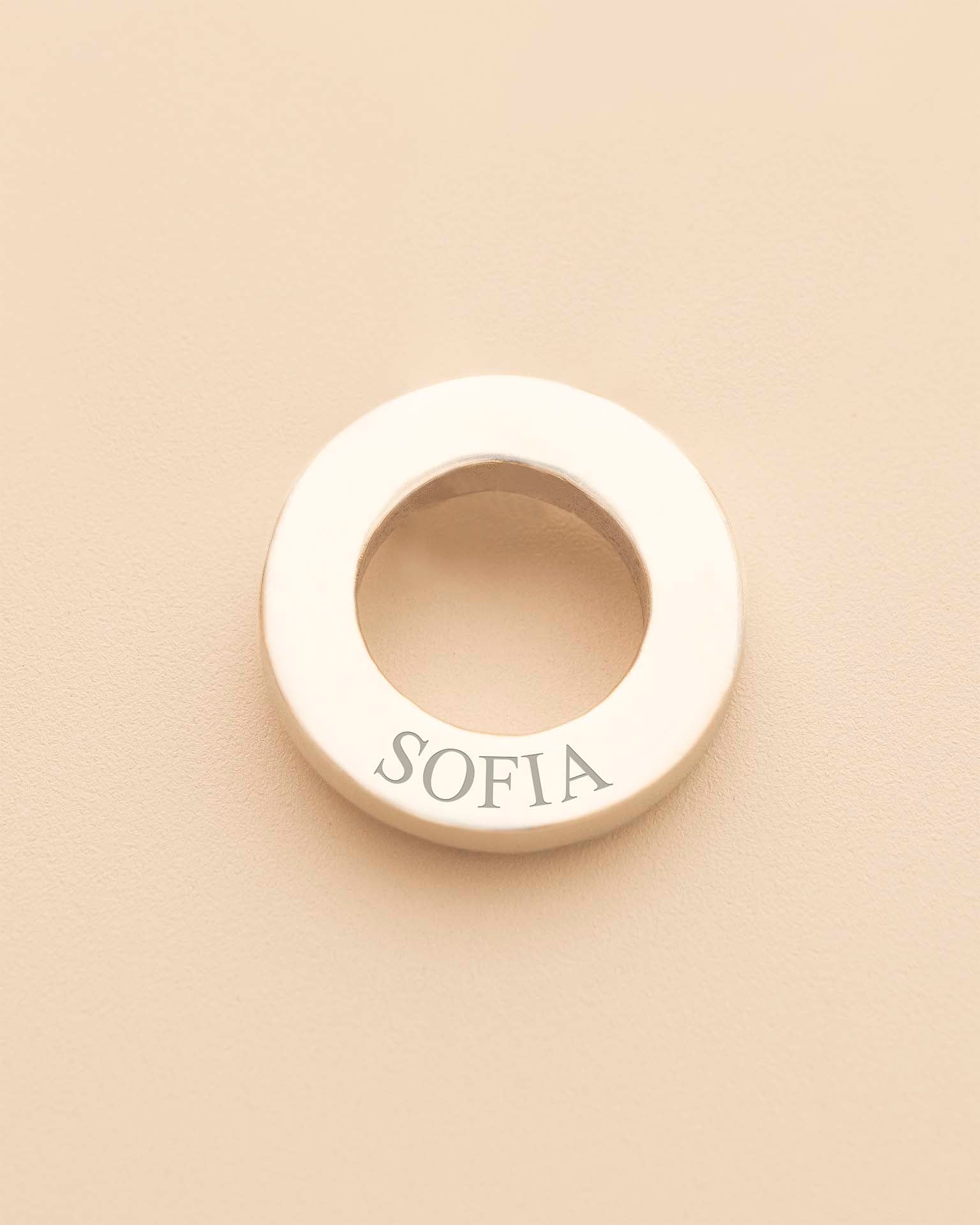 Add A Silver Mini Eternal Ring Charm