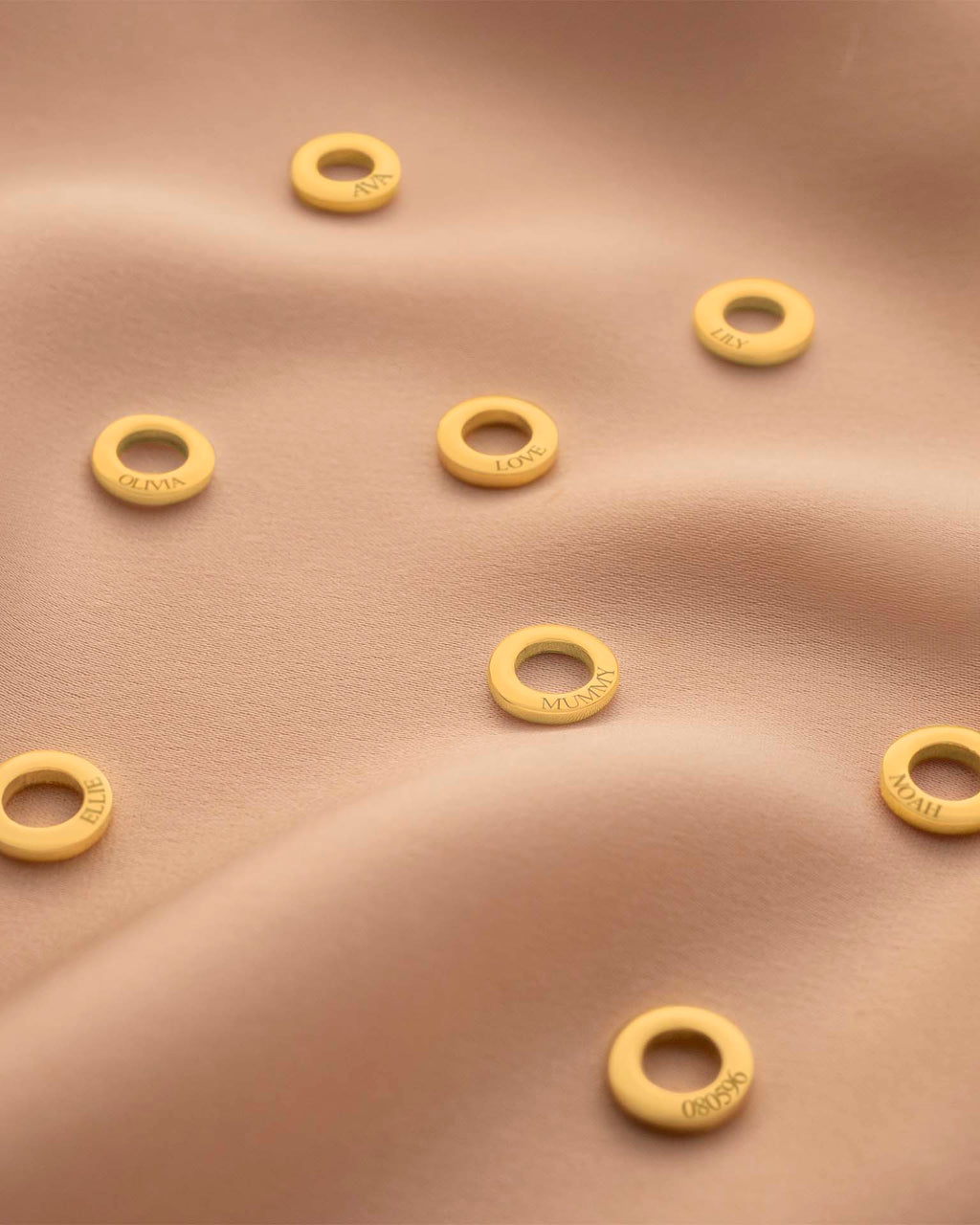 Add A Gold Mini Eternal Ring Charm
