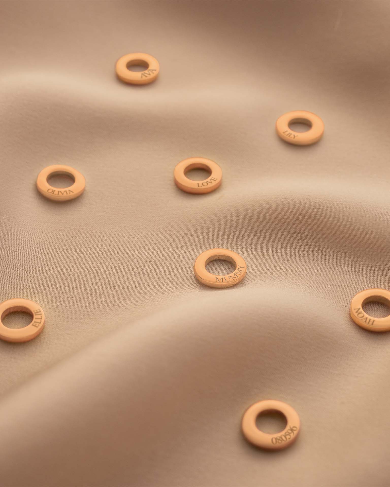 Add A Rose Gold Mini Eternal Ring Charm