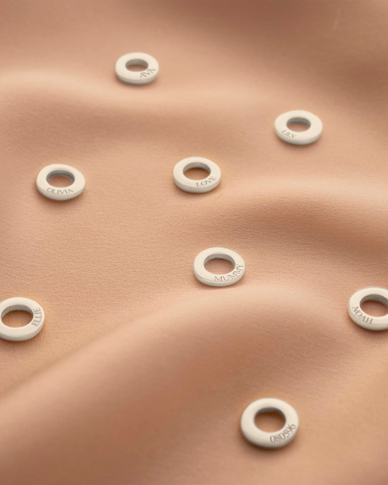 Add A Silver Mini Eternal Ring Charm