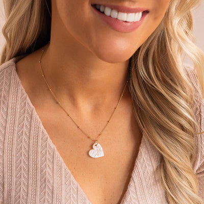 Personalised Heart Name Necklace