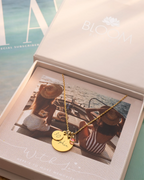 Silver Personalised Birthday Disc Name Necklace