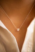 Silver Knot Pendant Necklace