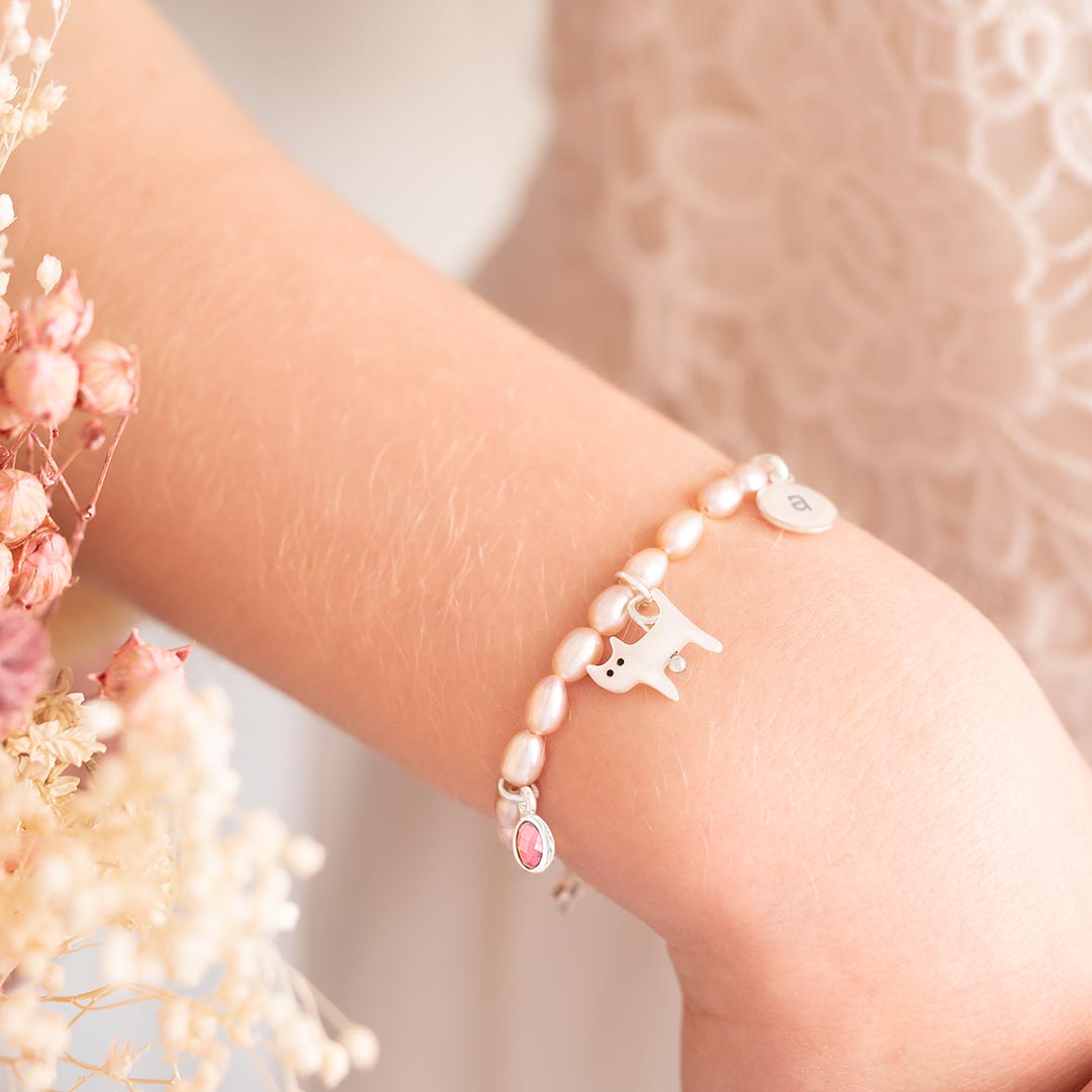 Mini Create Your Own Personalised Sterling Bracelet | Bloom Boutique