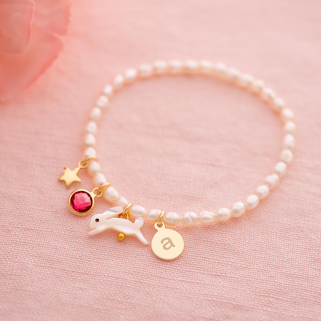 Sterling Silver Create Your Own Personalised Kids Bracelet
